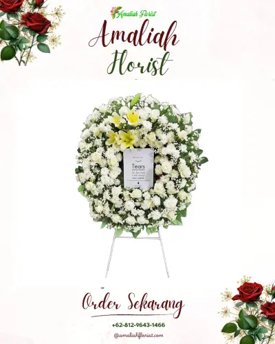 Krans Bunga Duka Cita di Cisurupan